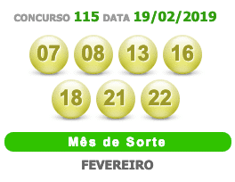 Resultado da Dia de Sorte 115